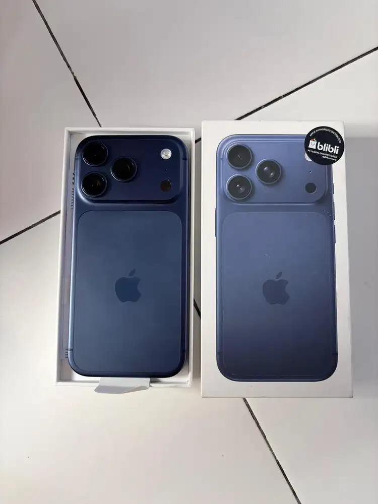 Jual Iphone 17 Pro 256 Gb Blue Deep