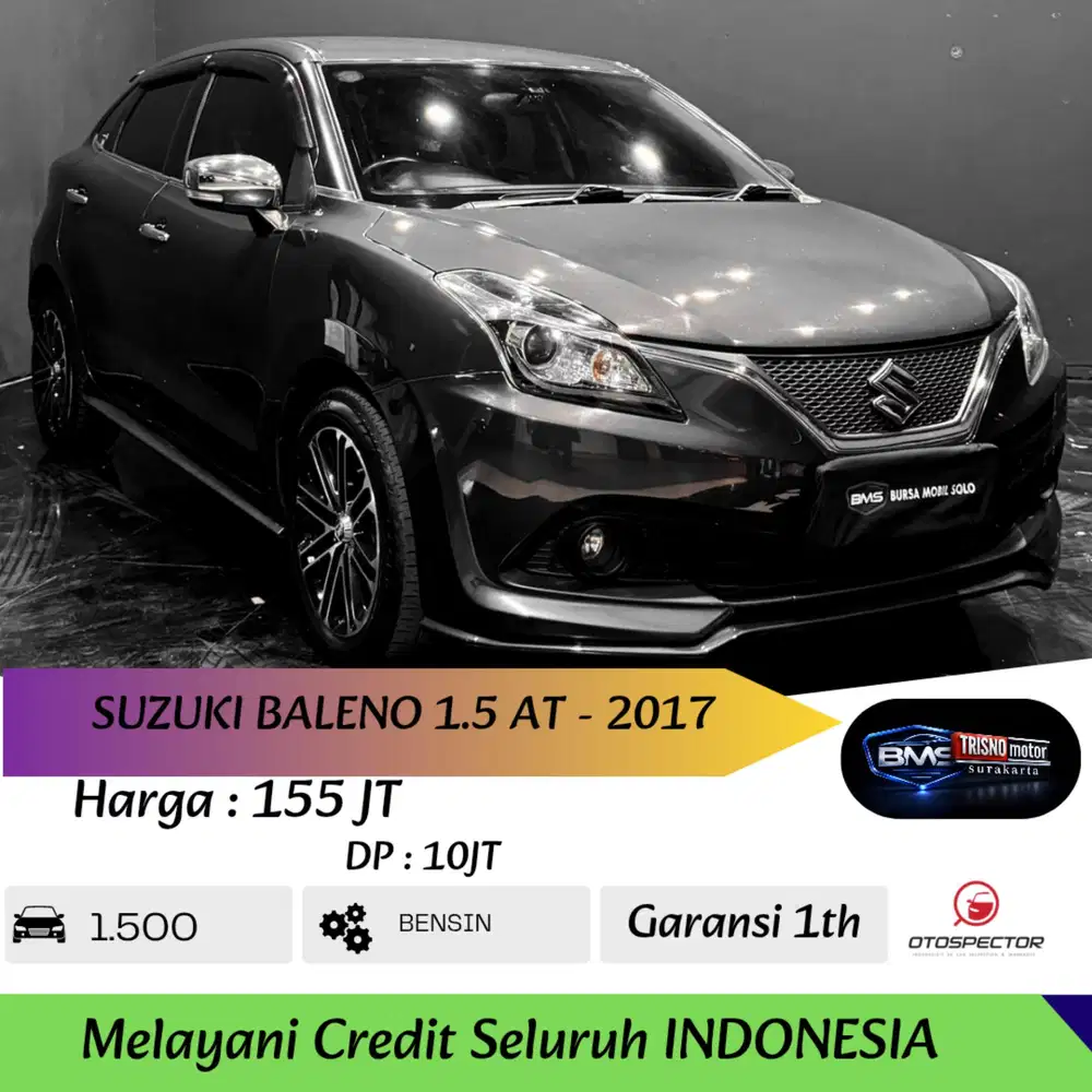 ( DP 10 jt) BALENO HATCHBACK 2017 AT