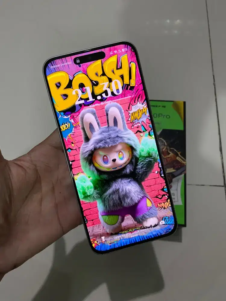 Infinix hot 60 pro 8+8/256gb white (masih garansi)