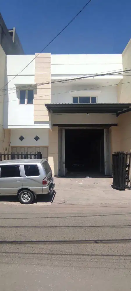 DISEWAKAN GUDANG BARU DI PESAPEN SELATAN SURABAYA LOKASI STRATEGIS