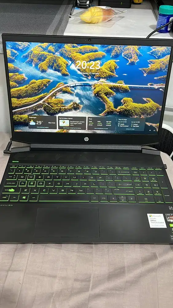 Laptop HP Pavilion Gaming 15 EC2047AX GTX 1650 Ryzen 5 5600H 16/512Gb