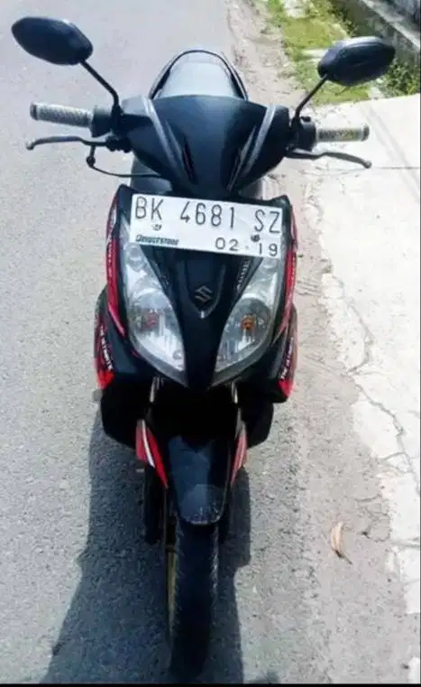 DIJUAL kereta Suzuki sky wave SS lengkap asli, minusnya pajak off .