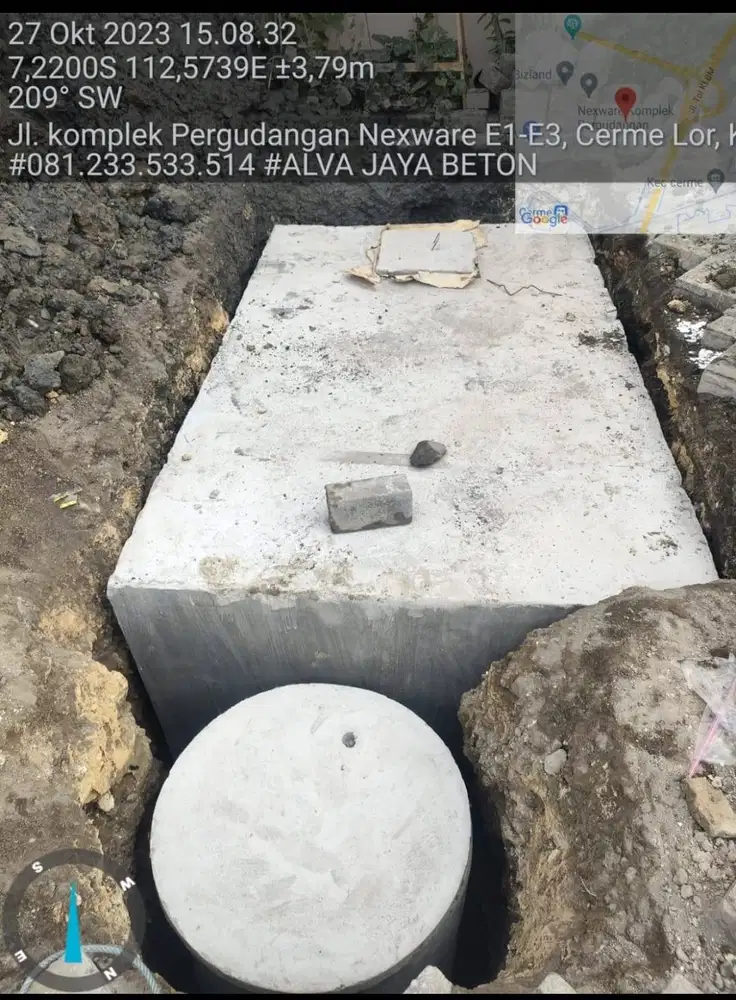 Jual septictank beton sidoarjo