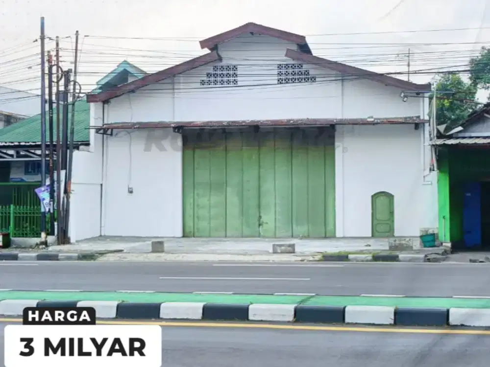Dijual Cepat Gudang Zona Kuning Lokasi Kartasura, Sukoharjo Luas 339m2 BU!!