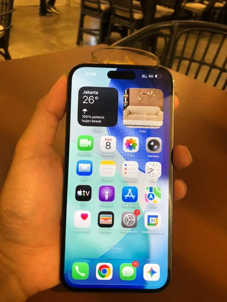 Iphone 14 Pro Max Resmi Bea Cukai 256 GB BH 84 %  all operator Purple