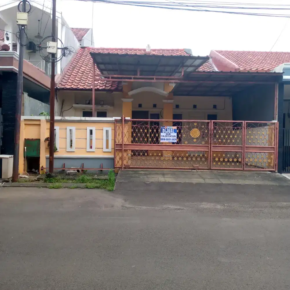 Dijual rumah bulevar hijau cluster depan bekasi barat