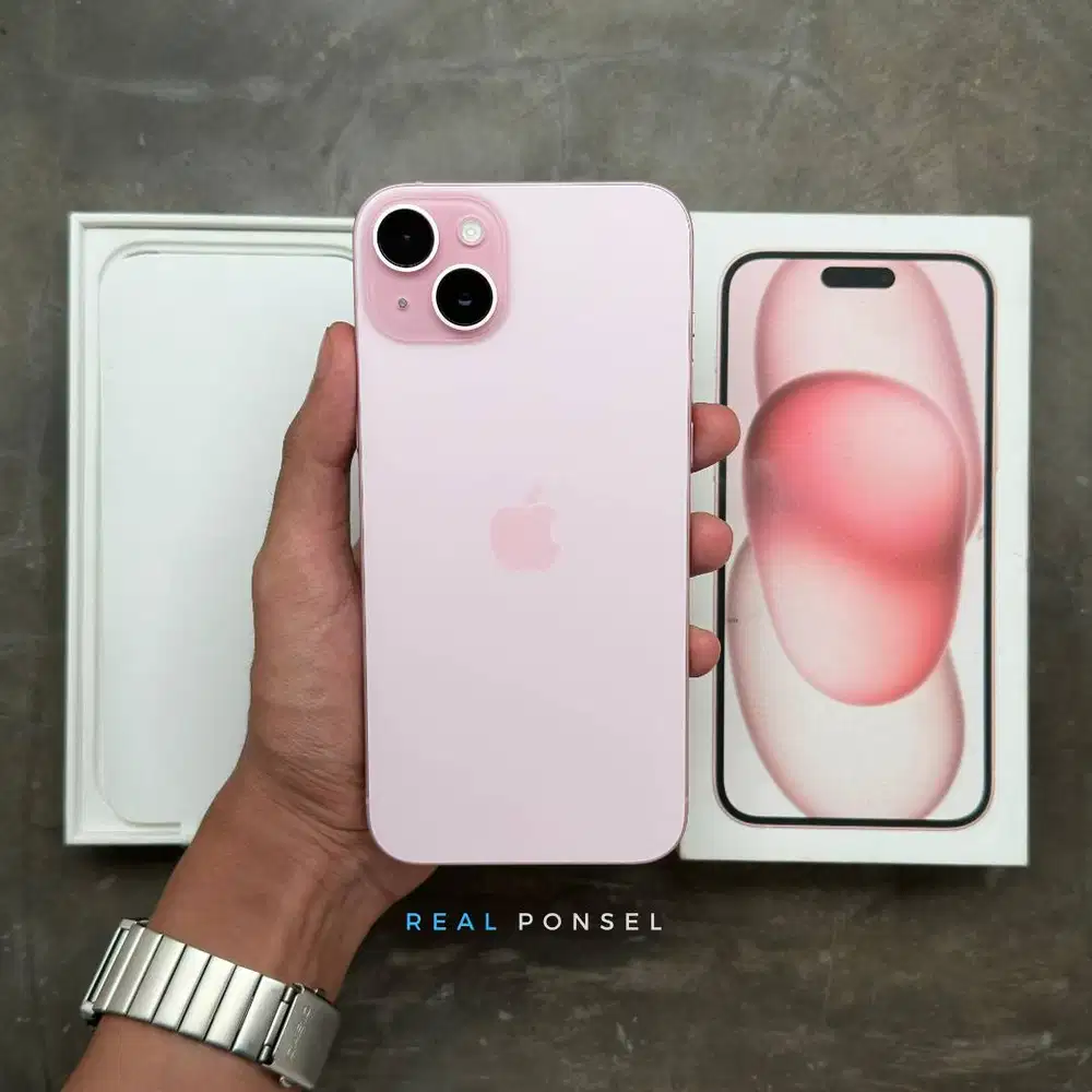 iPhone 15 Plus 128 iBox Garansi 2026 Pink