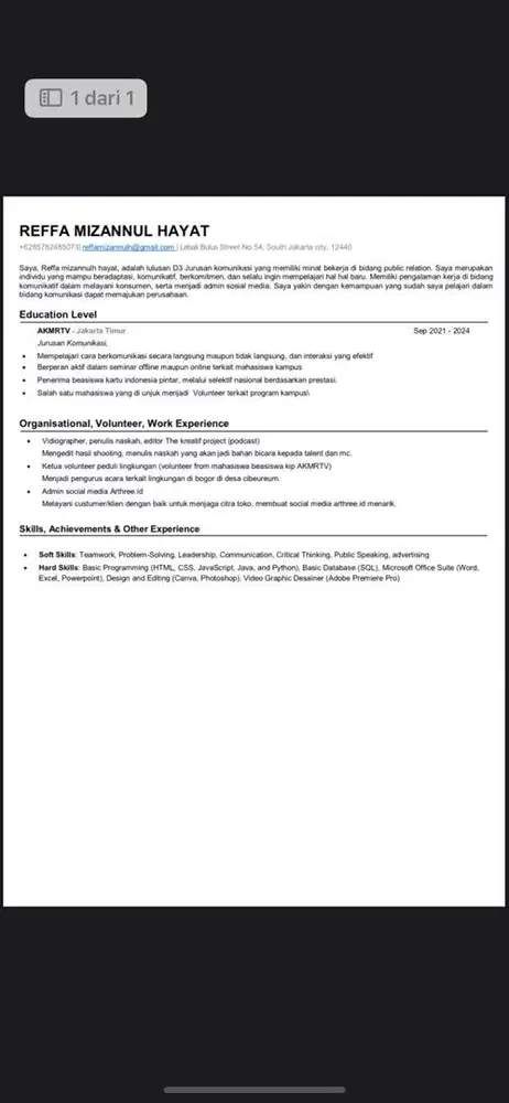 cari pekerjaan yang cocok, serius, lulusan d3