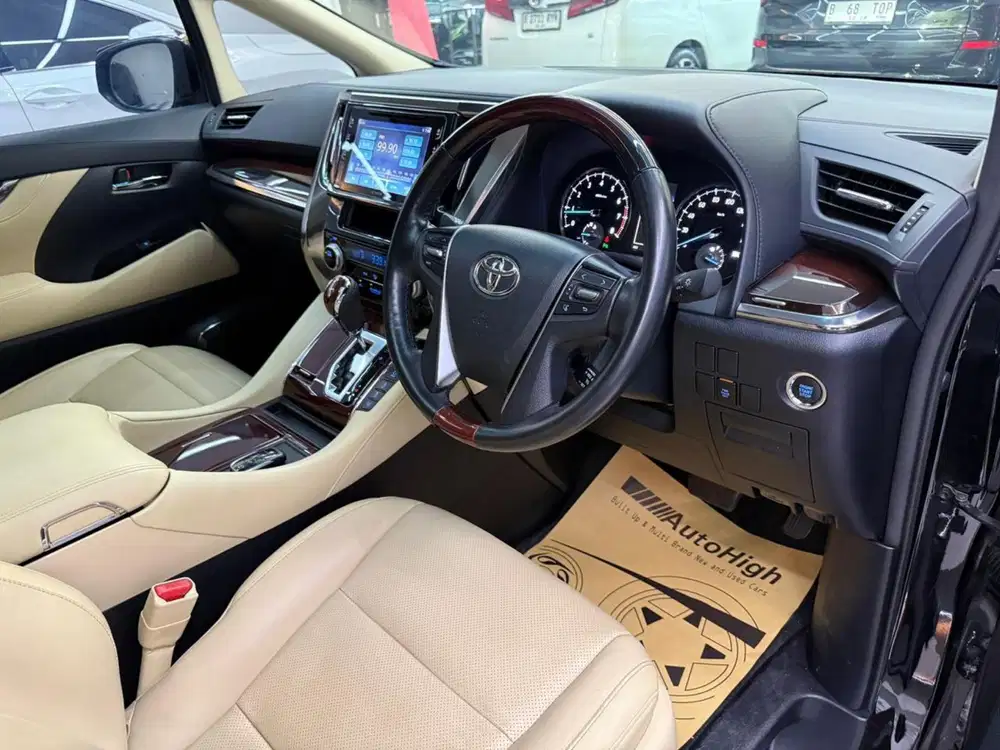 DP10% [Km18.000] Alphard G 2017 Black Reg 2018 #AUTOHIGH