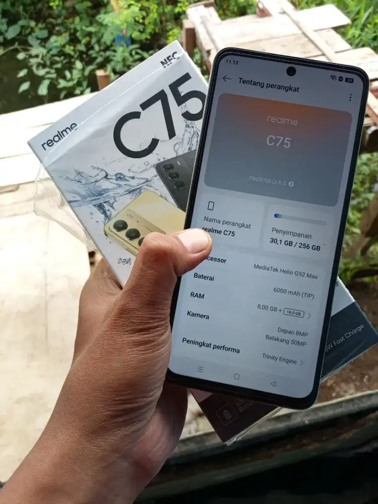 REALME C75 RAM 8+16/256