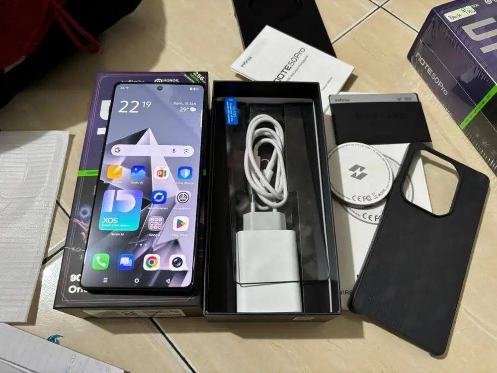 infinix note 50 pro 8/256gb fullset original