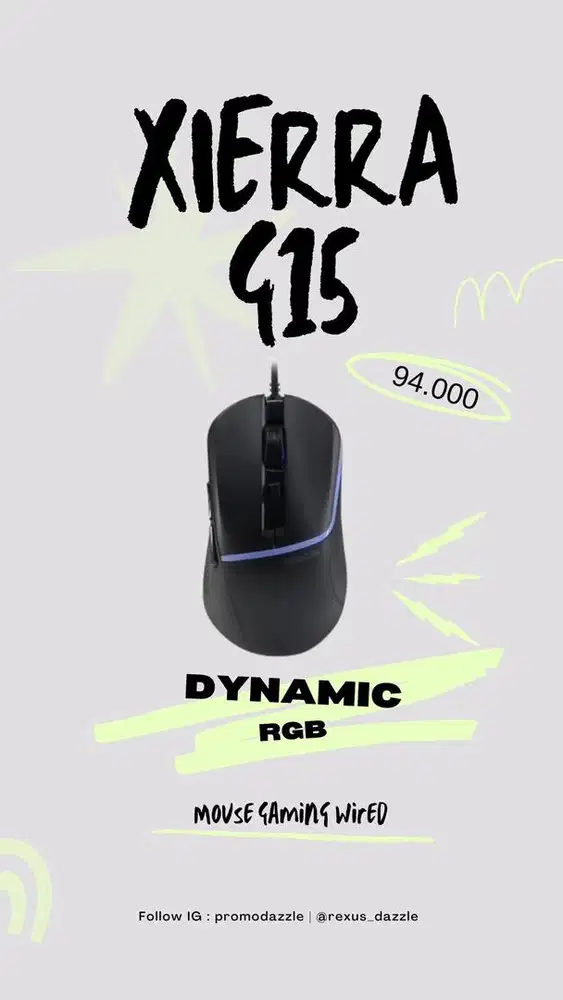 Rexus Xierra G15 mouse kabel