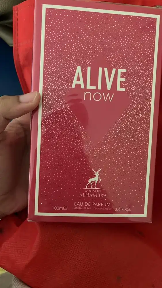 Parfum Alive now - Maison Alhambra