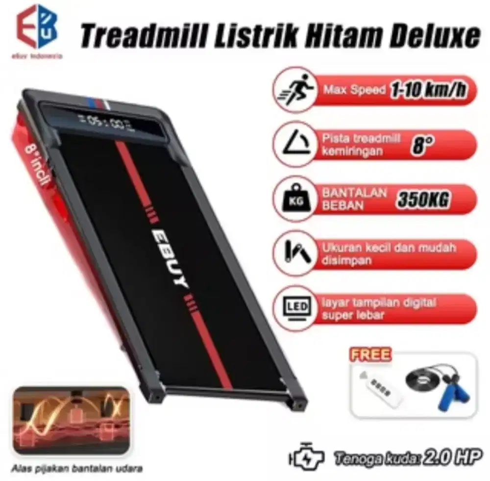 Treadmill elektrik EBUY Second