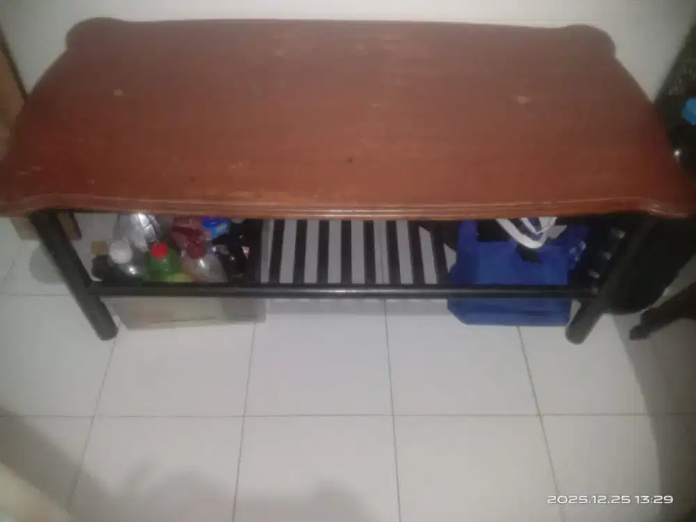 Jual-cptBU:1pcs.Meja tamu kayu jati pinggir ukir asli 100%,No-minus,