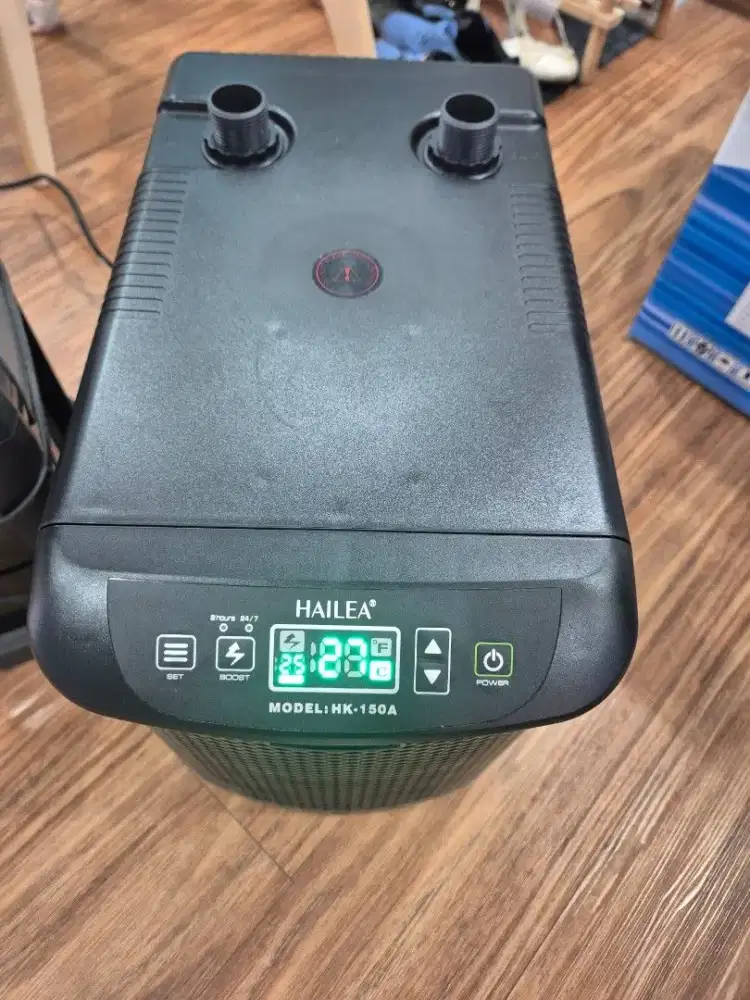 Chiller Hailea HK-150a pendingin akuarium air tawar asin aquarium