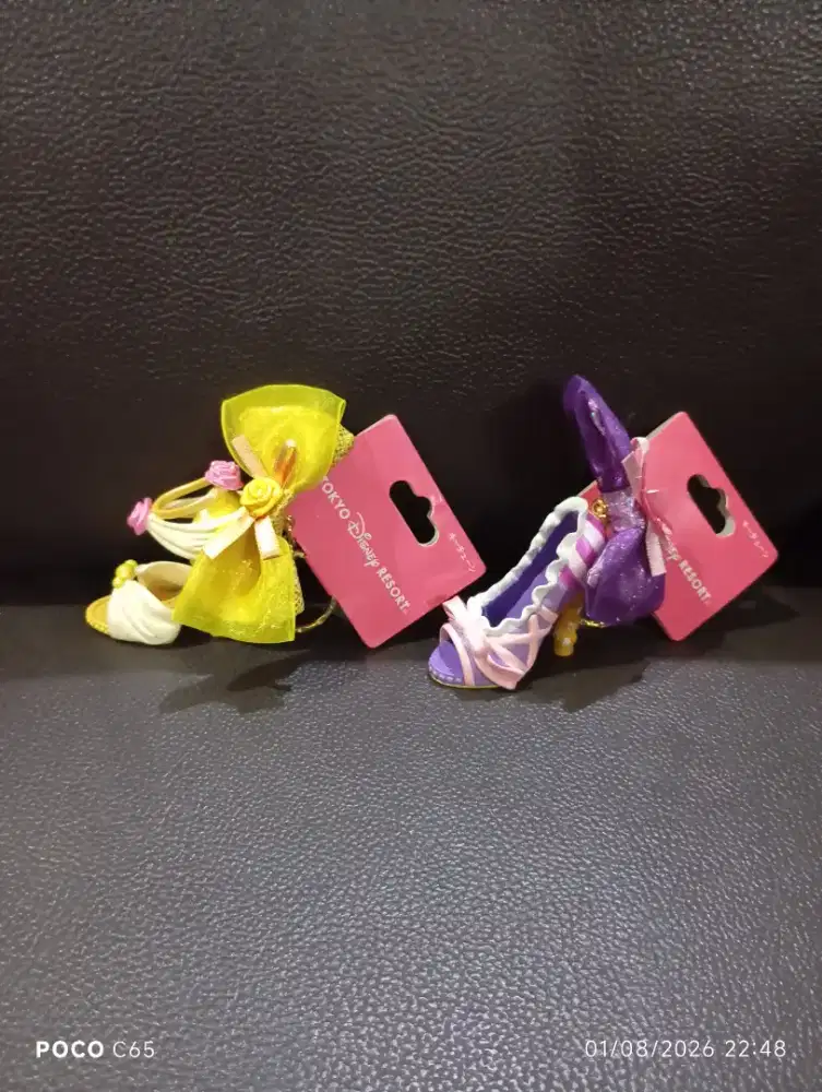 Gantungan kunci Princess Character Shoes