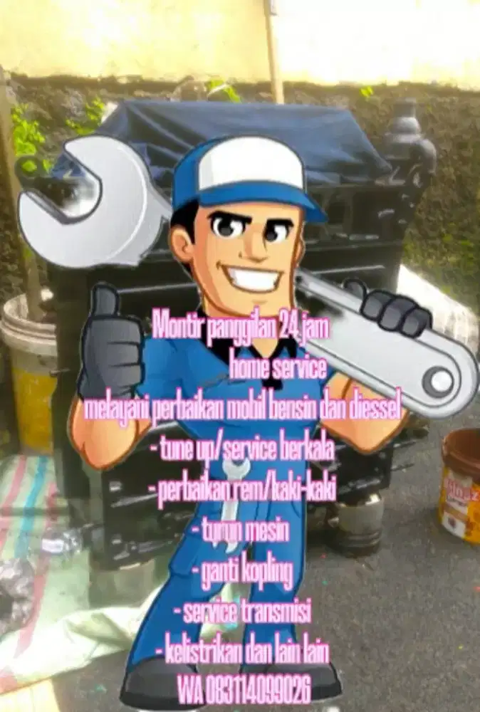 Montir panggilan 24 jam