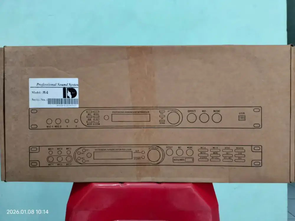 Di jual Management Profesional ID M6 Karaoke System