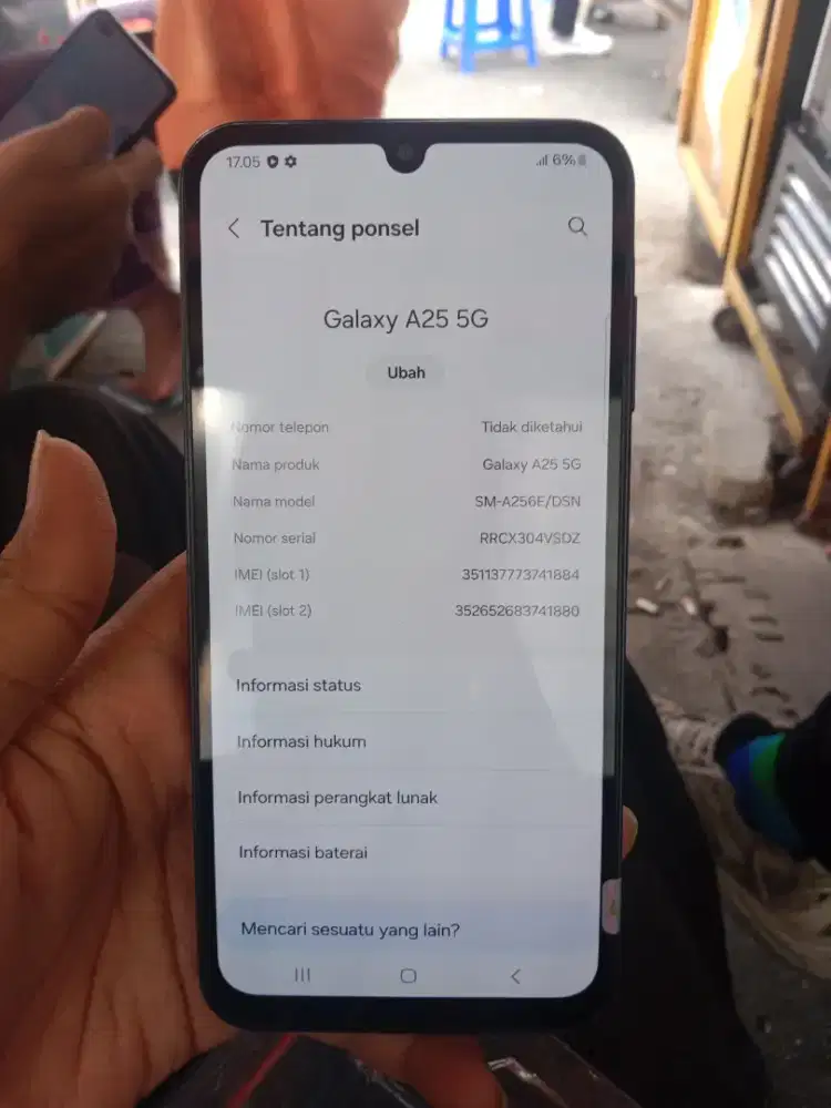 Samsung a25 5g 8/128 HP only