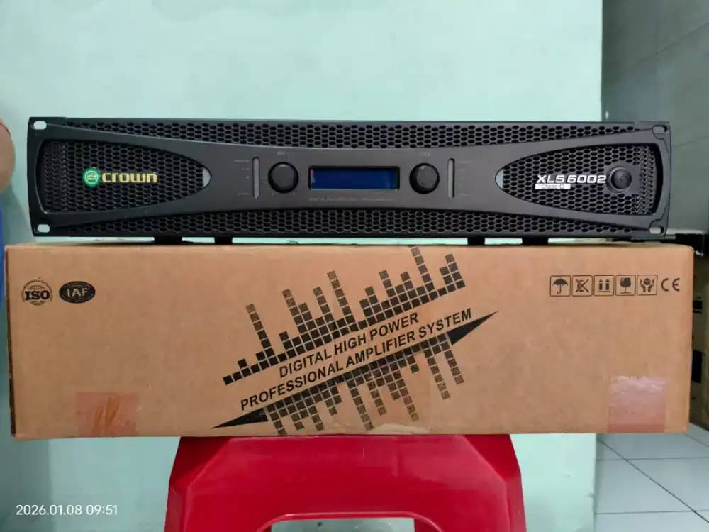 Di jual Power Amplifier Crown XLS6002