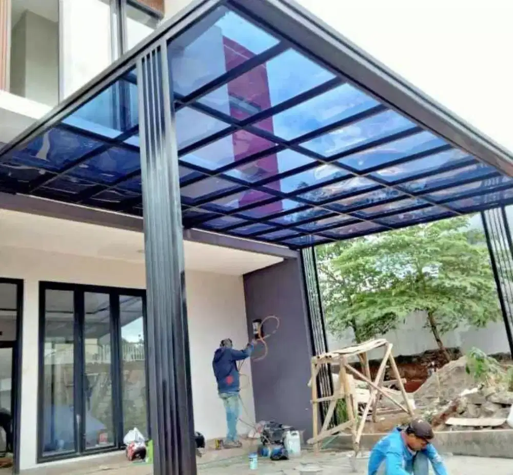 Kanopi atap solarplat