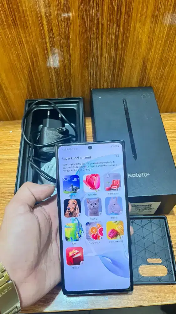 Jual cepat samsung note 10 plus 12/512 ex sein