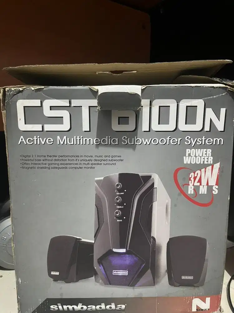 dijual speaker simbadda CST 6100N second
