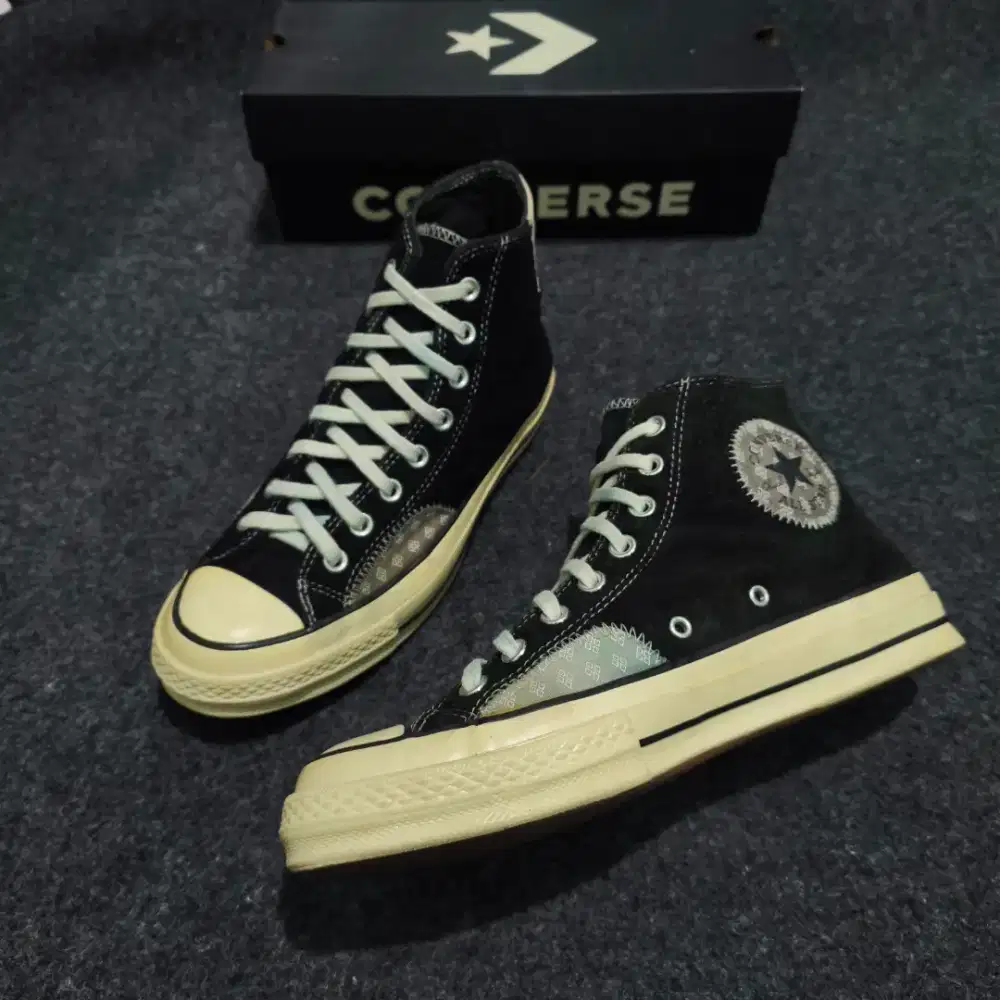 Converse 70s black mouse suede