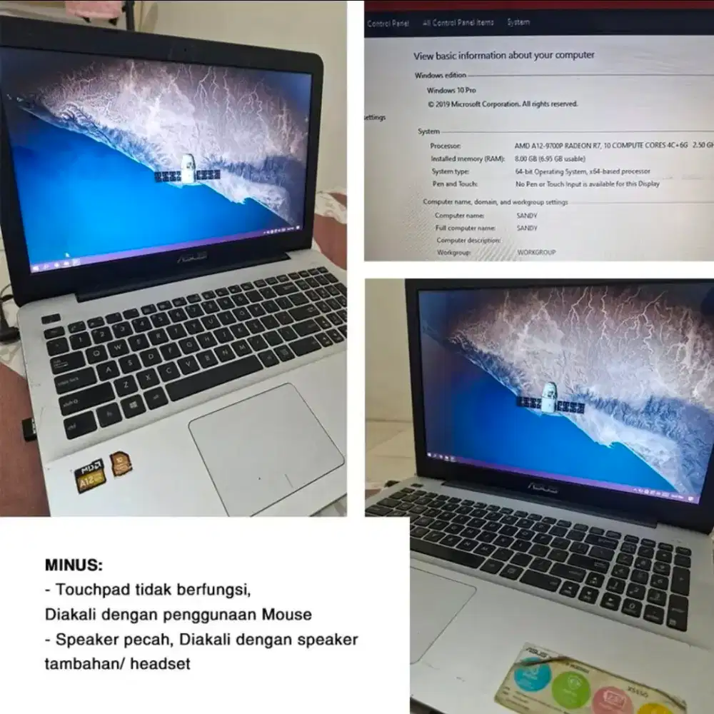 Jual Laptop X555Q