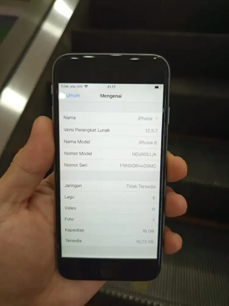 Dijual second iPhone 6 16gb