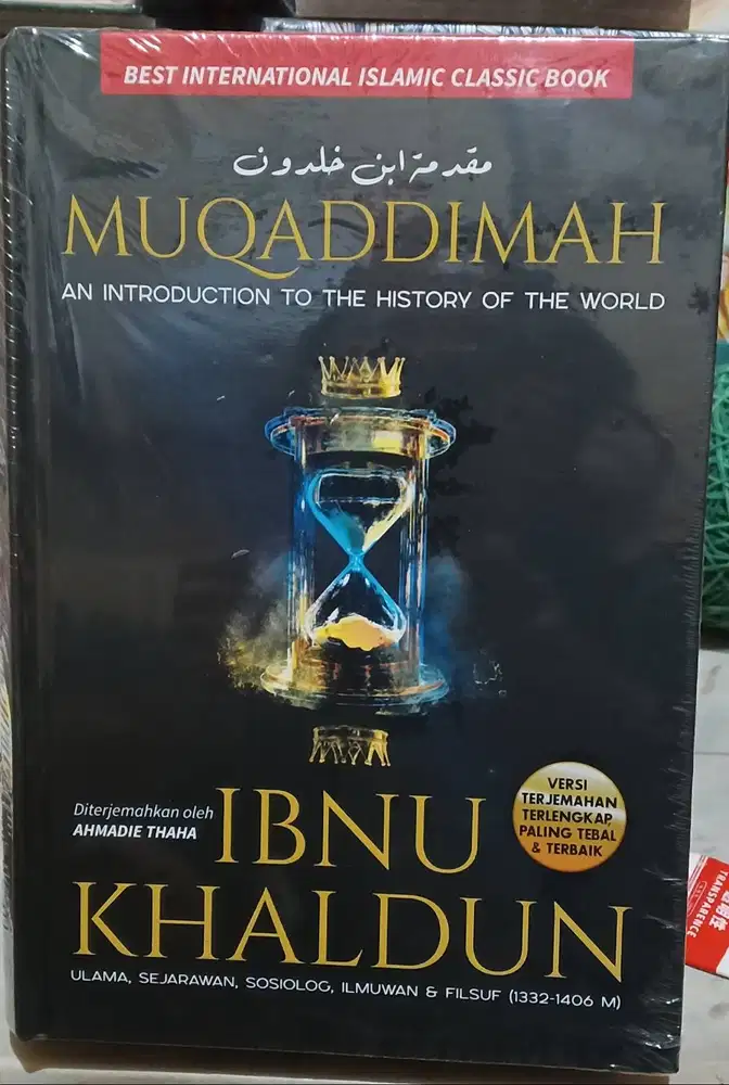 Buku Muqaddimah Ibnu Khaldun.