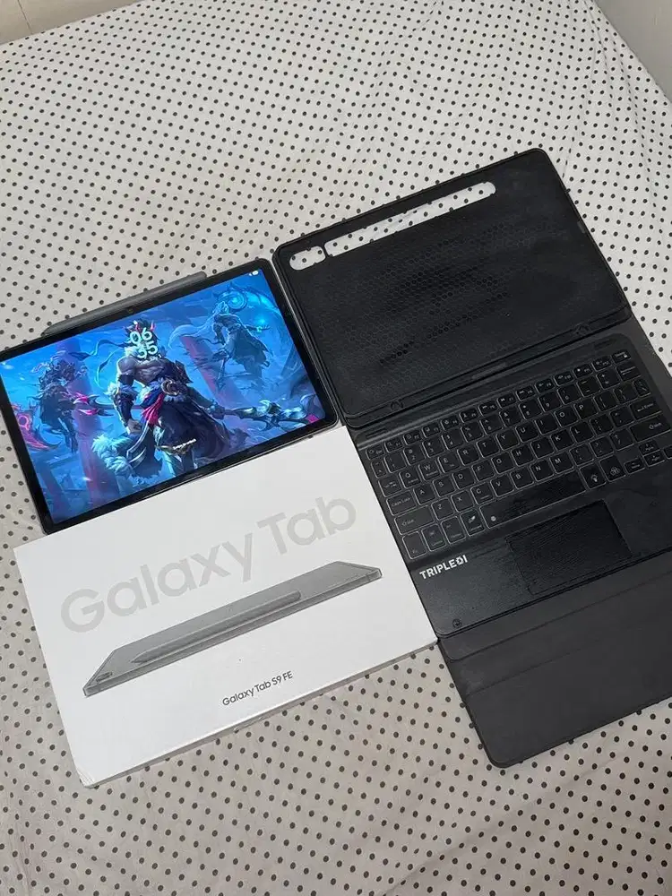 WTS SAMSUNG TAB S8 FE 128GB WIFI ONLY MULUS