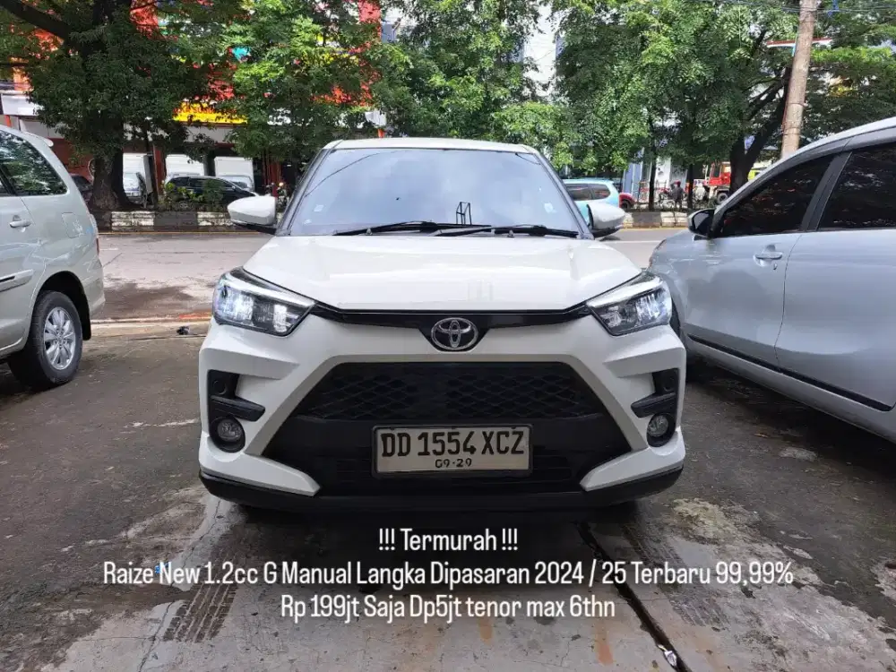 Raize New 1.2cc G Manual 2024 / 2025 Langka Terbaru Dtoko 99,99% Dp5jt