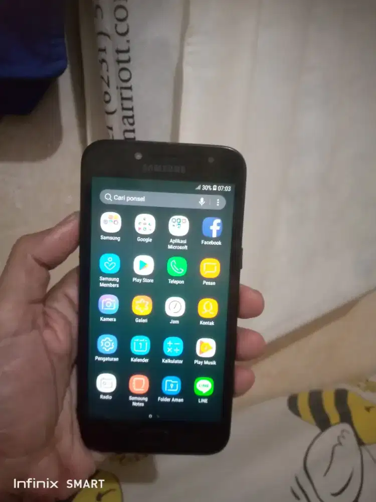 Samsung j2 pro ram 2/16 jaringan 4g