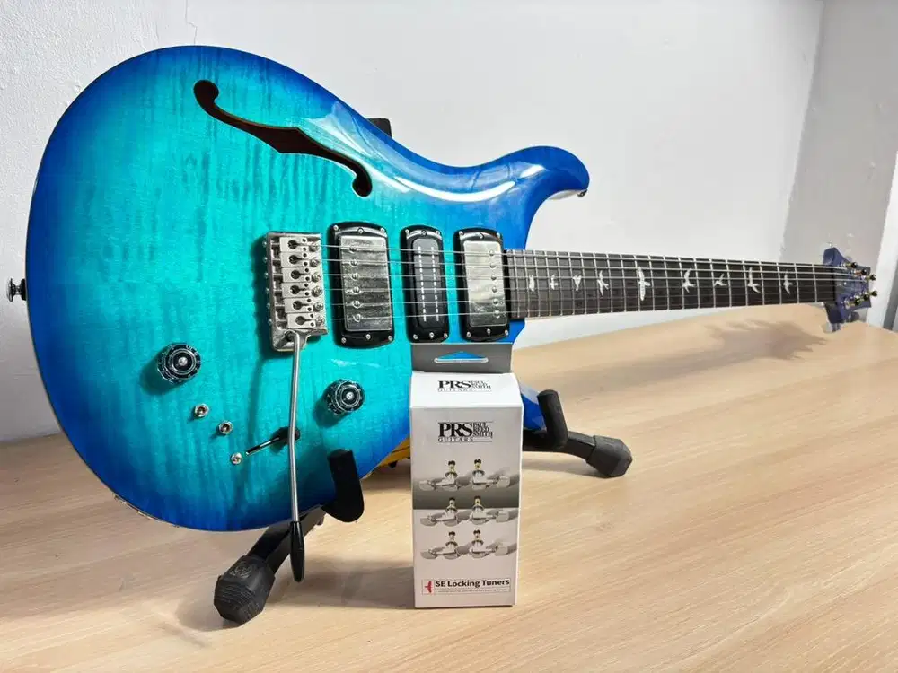 DIJUAL PRS SE SPECIAL SEMI HOLLOW 2025 + Upgrade PRS SE Locking Tuners