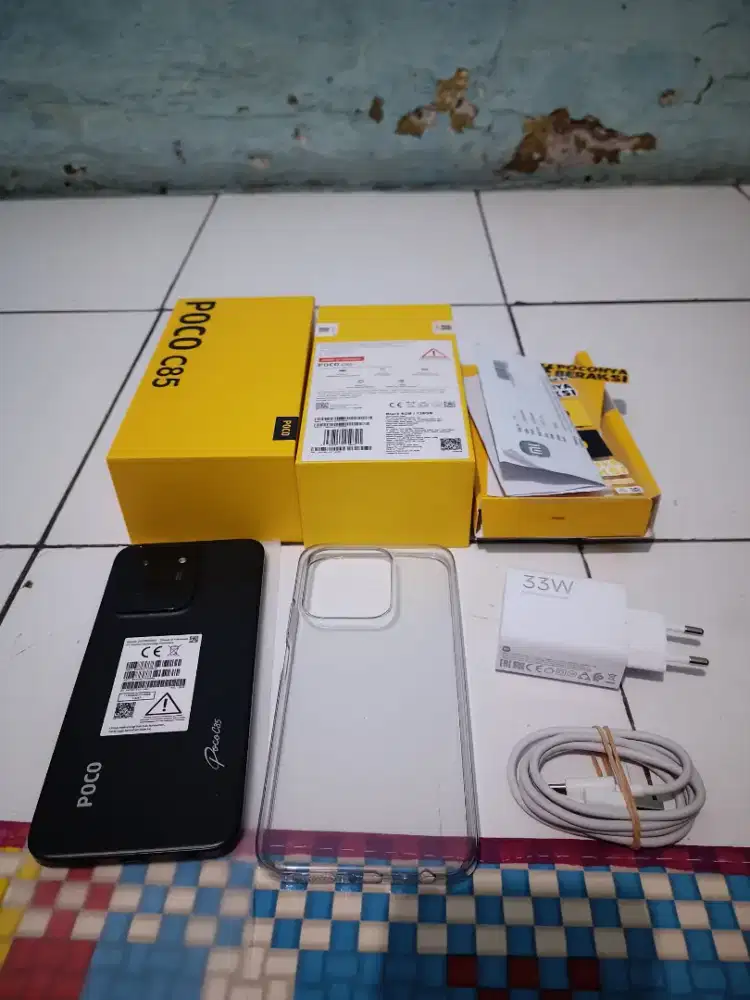 POCO C85 NFC 6/128 MULUS LIKE NEW