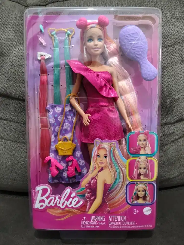 BONEKA BARBIE FUN AND FANCY HAIR