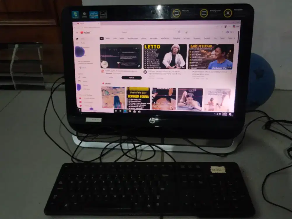 Pc all in one Hp Omni 120-2120