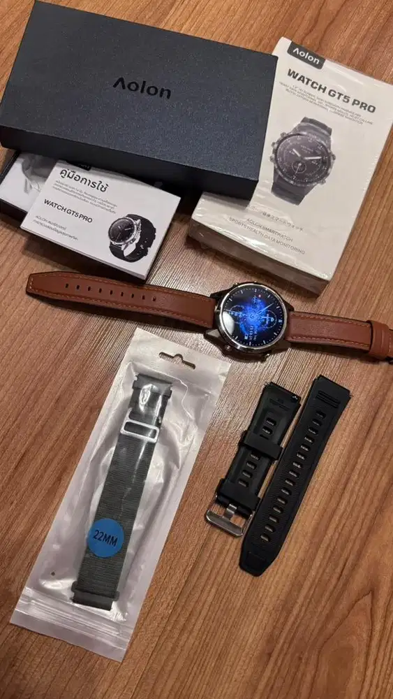 jual cepat smart watch pintar Aolon GT5 PRO 99% seperti baru