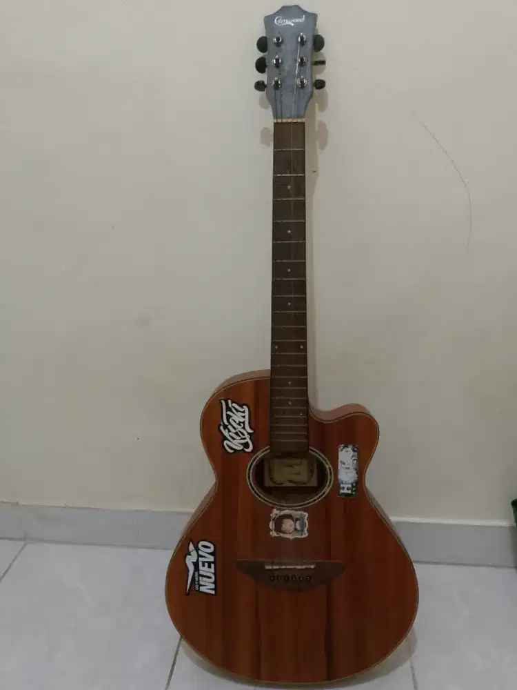 gitar akustik merek welwood