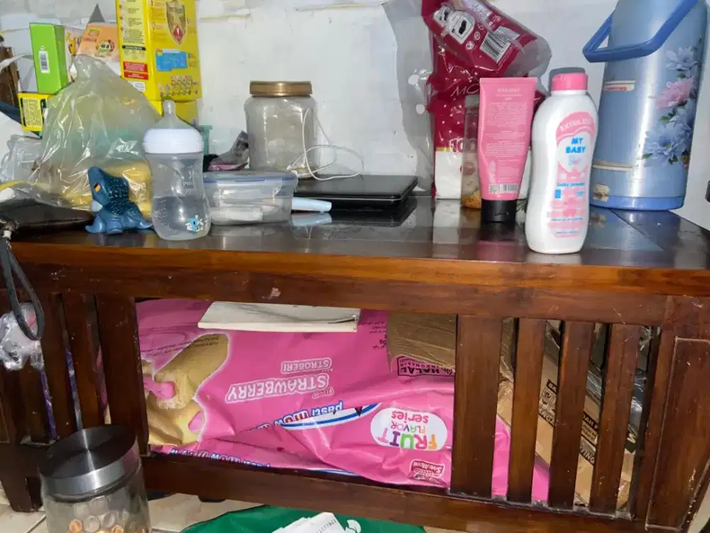 Jual meja dan bangku kayu kuat awet