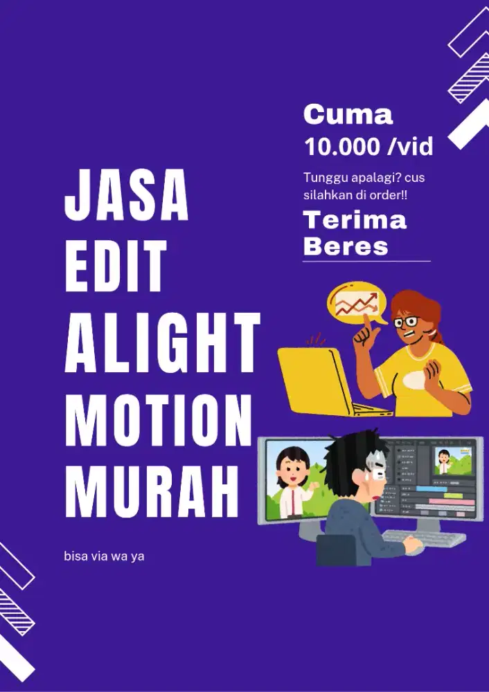 Open Jasa Edit Video di Alight motion Murah cuma 10k