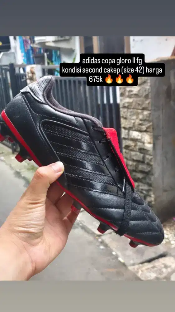 sepatu bola adidas copa gloro II fg