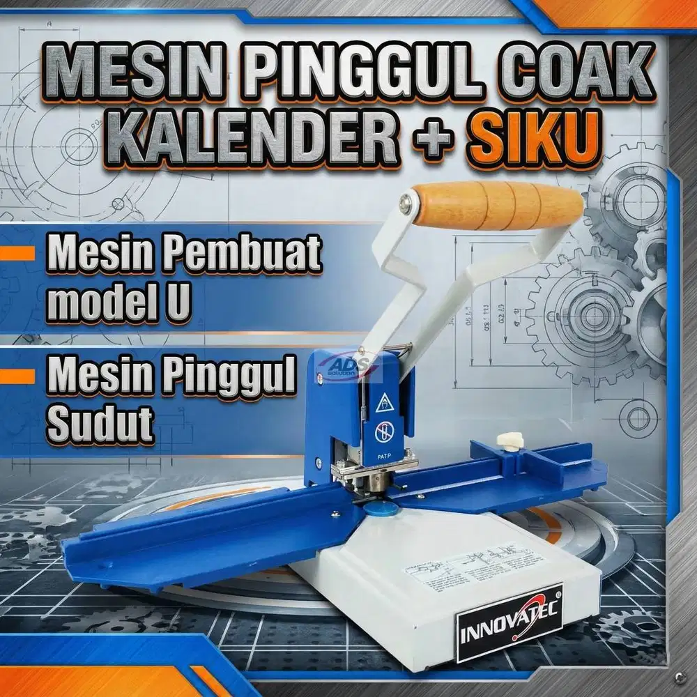 MESIN PINGGUL COAK KALENDER + SIKU MANUAL / OTOMATIS