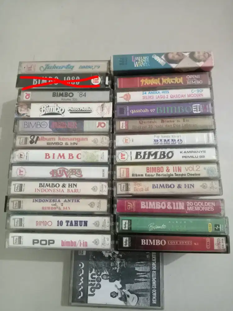 Kaset Tape Koleksi : Lagu Indonesia (2)
