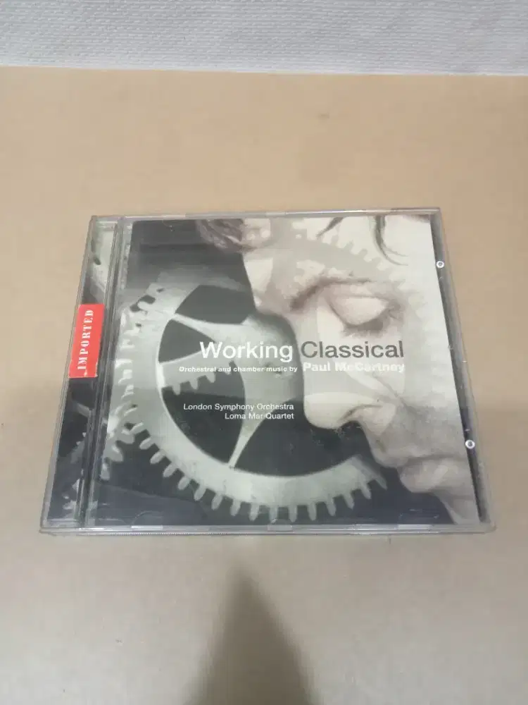 Kaset CD musik WORKING CLASSICAL  PAUL McCartney