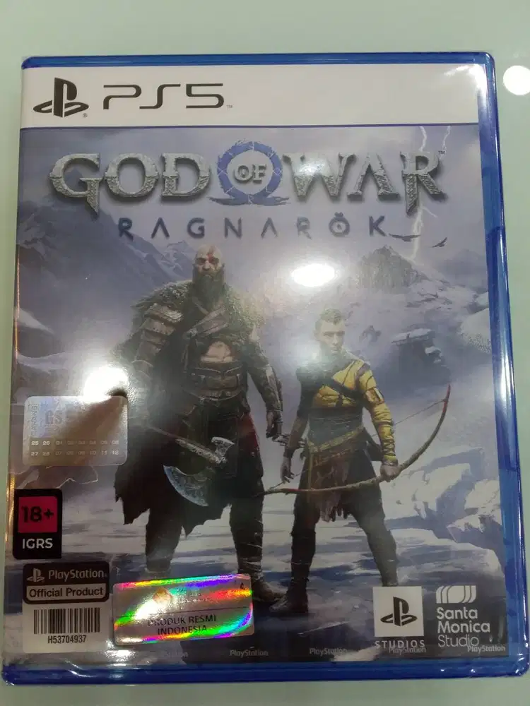 KASET PS5 GOD OF WAR RAGNAROK BARU SEGEL SONY