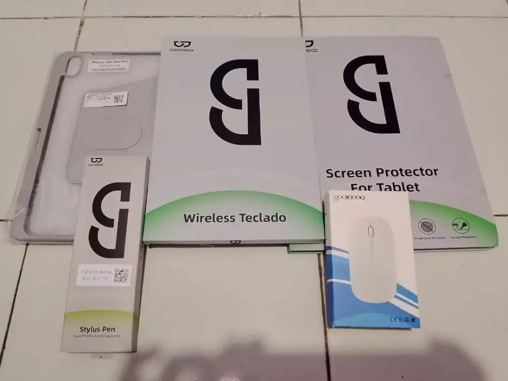 Paket Lengkap Accessories Tablet/Ipad Murah Original Goojodoq 100%