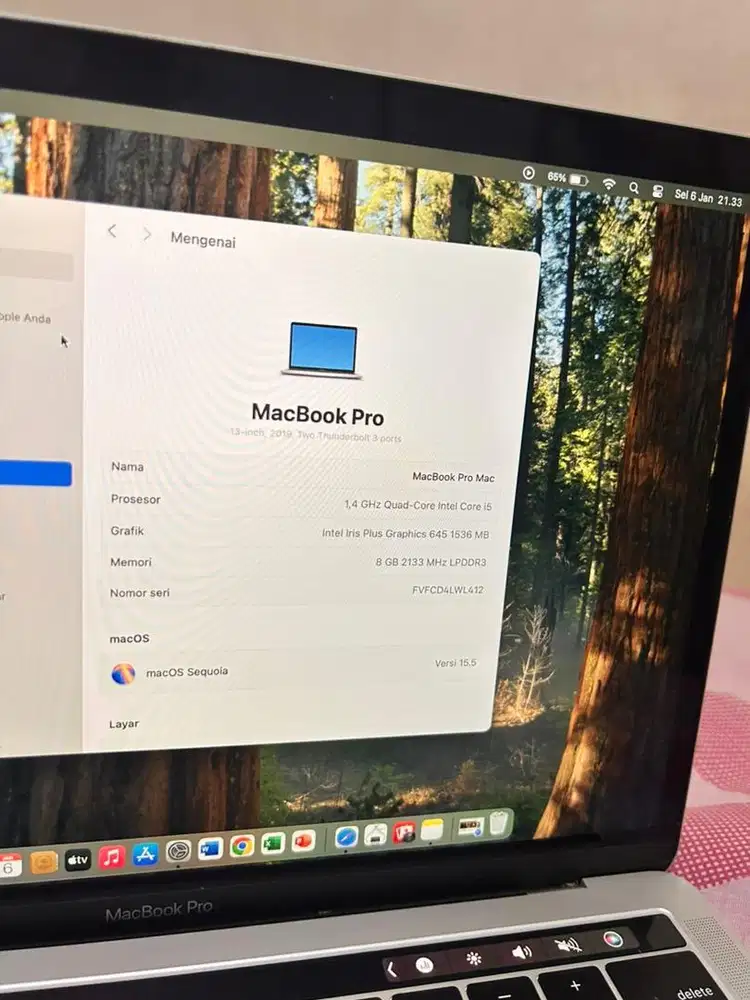 Macbook pro 2019 8/256